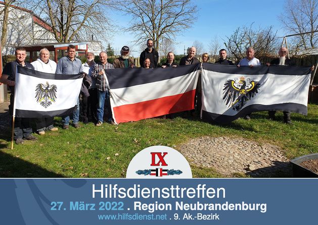 8. Hilfsdiensttreffen, diesmal in der Region Neubrandenburg.