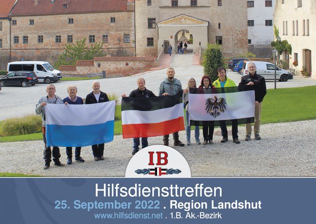 18. Hilfsdiensttreffen in Landshut unweit der Burg Trausnitz.