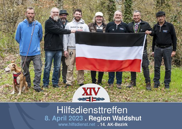 Hilfsdiensttreffen im 14. Ak.-Bezirk des vaterländischen Hilfsdienstes.