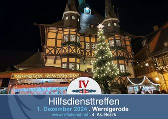 Ein weihnachtliches Hilfsdiensttreffen mit Rückblick auf das Jahr 2024.