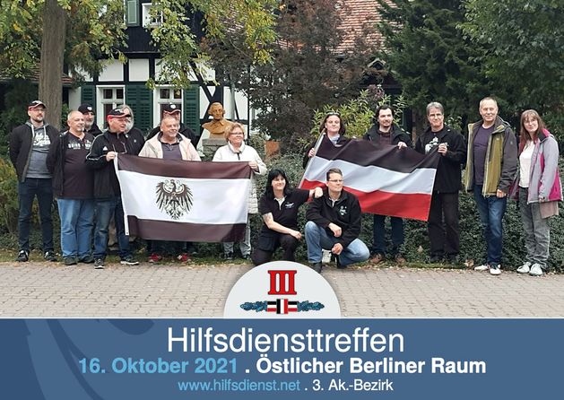 Hilfsdiensttreffen mit dem "Alten Fritz" in Neutrebbin.