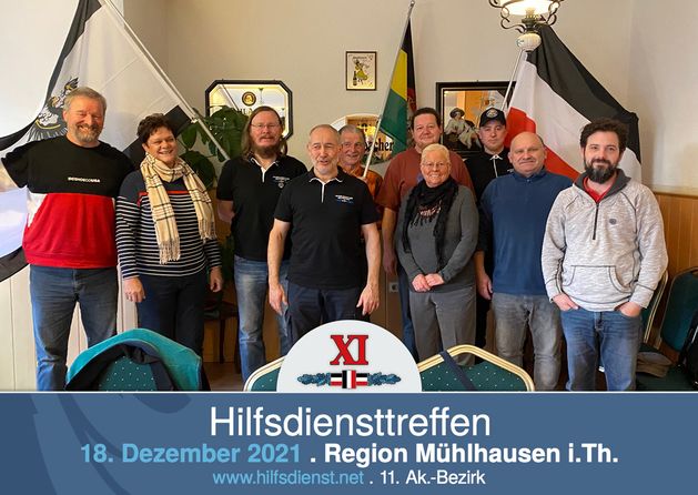 Erstes Hilfsdiensttreffen in der Region Mühlhausen.