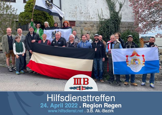 Hilfsdiensttreffen in der Region Regen.