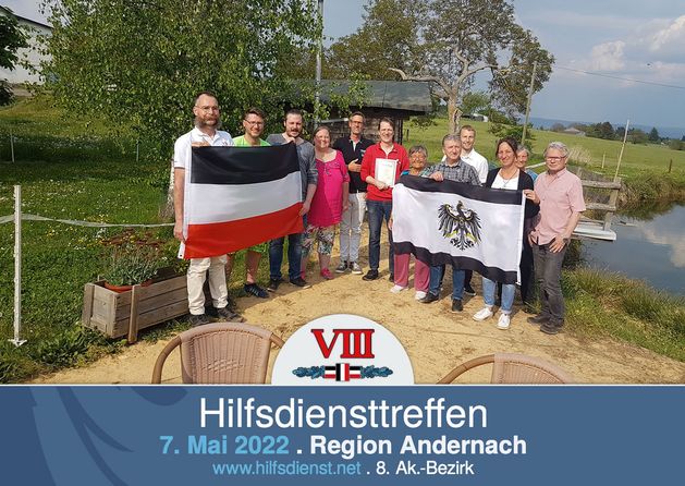 Hilfsdiensttreffen zwischen „Vater Rhein“ und dem Beginn der Eifel.