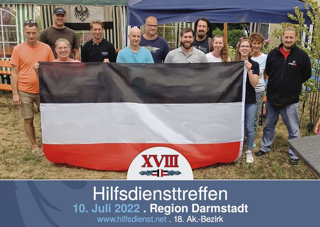 Hilfsdiensttreffen in der Nähe von Groß-Umstadt.