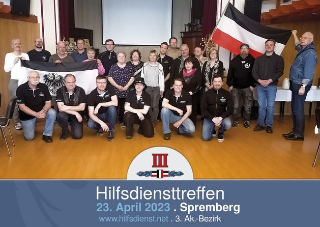 Hilfsdiensttreffen des III. Ak.-Bezirks in Spremberg.