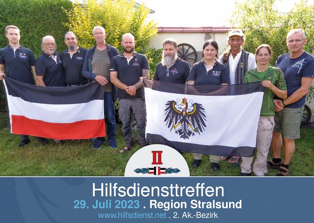 18. Hilfsdiensttreffen in der Region Stralsund.