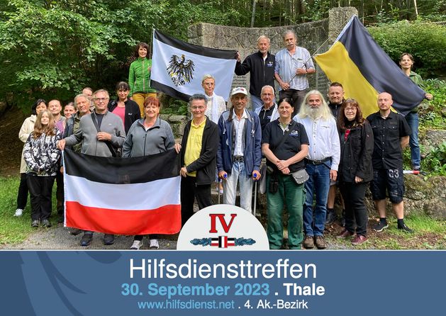 Treffen des IV. Ak.-Bezirkes in Stecklenburg bei Thale.