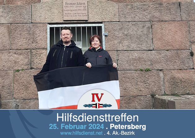 Erstes spontanes Hilfsdiensttreffen in Petersberg.