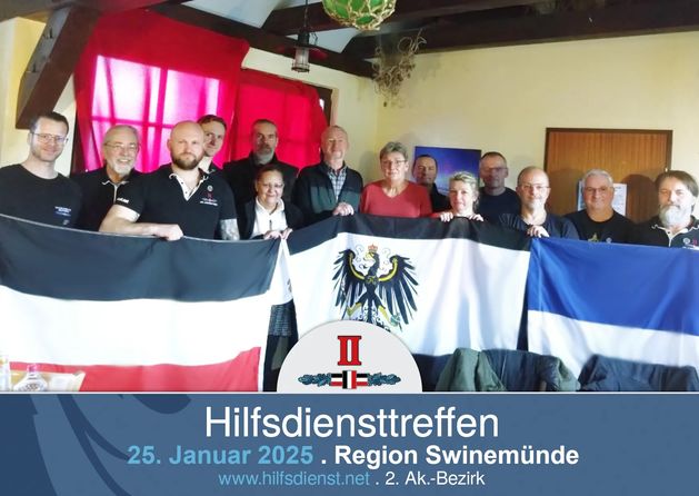 28. Hilfsdiensttreffen in der Region Swinemünde.