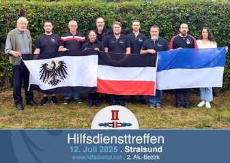 33. Hilfsdiensttreffen in der Region Anklam.