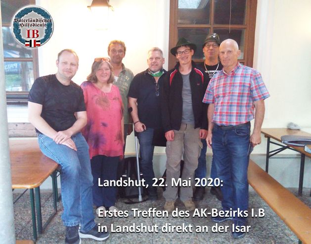 1. Treffen des AK-Bezirks I.B in Landshut.