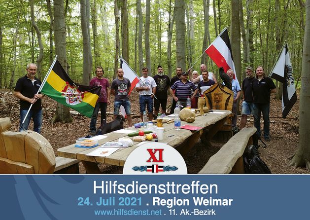 14. AKB-Treffen des XI. AKB in der Region Weimar.