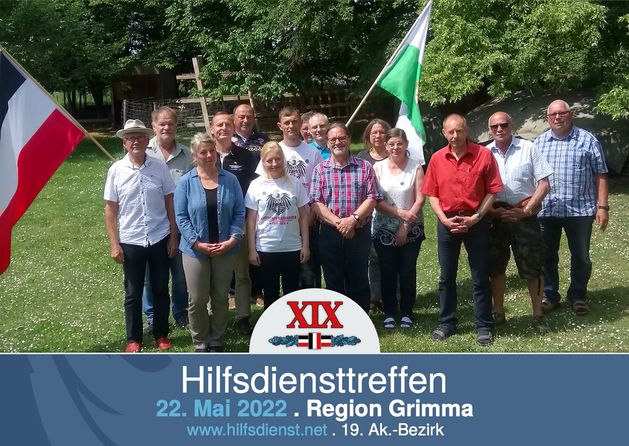 Hilfsdienstreffen der Gebiete 47, 48 und 88 in der Region Grimma.