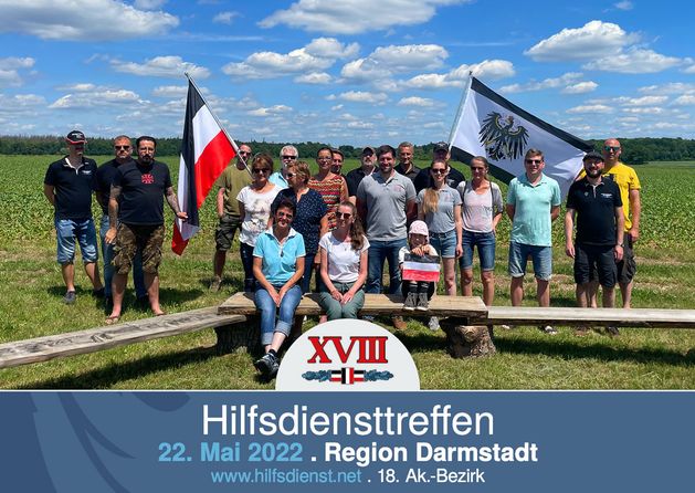 Hilfsdiensttreffen des XVIII. Ak.-bezirks in der Region Darmstadt