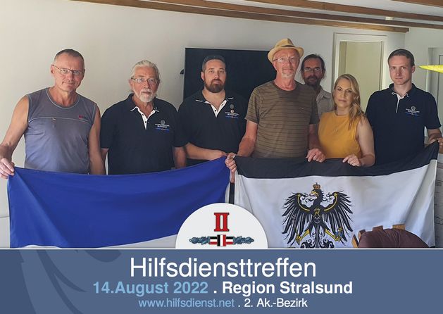 Erstes regionales Hilfsdiensttreffen in Stralsund.