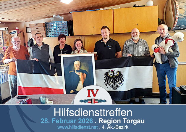 Hilfsdiensttreffen in der Region Torgau.