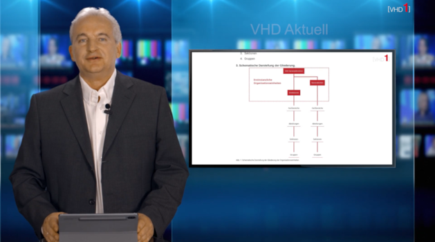 Erste Ausgabe des Informationsjournals VHD Aktuell am 16.12.2020.