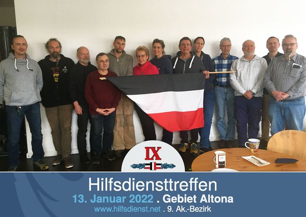 7. Hilfsdiensttreffen für freiwillige Meldungen zum VHD im Gebiet Altona.