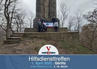Hilfsdiensttreffen: Historischer Moment an historischem Ort.