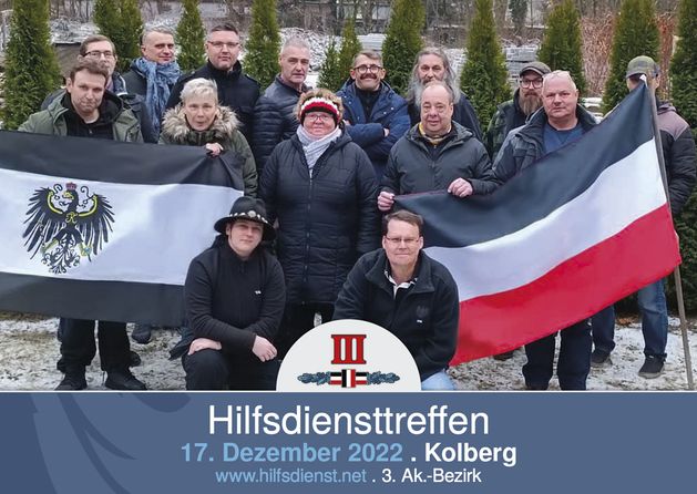 Weihnachtliches Hilfsdiensttreffen im Süden Brandenburgs.