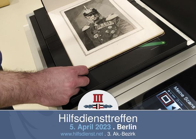 Arbeitstreffen in der Staatsbibliothek zu Berlin im III. Ak.-Bezirk.