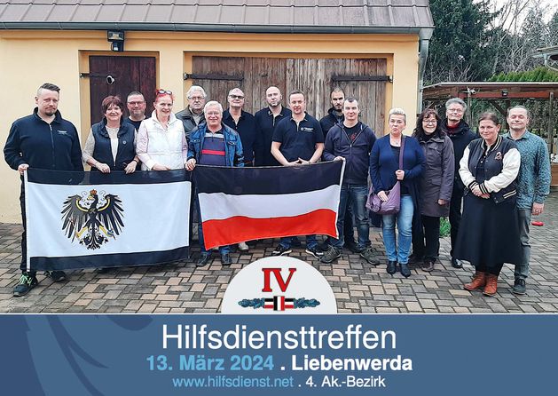 Hilfsdiensttreffen im Kreis Liebenwerda.