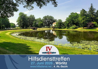 Hilfsdiensttreffen Wörlitz.