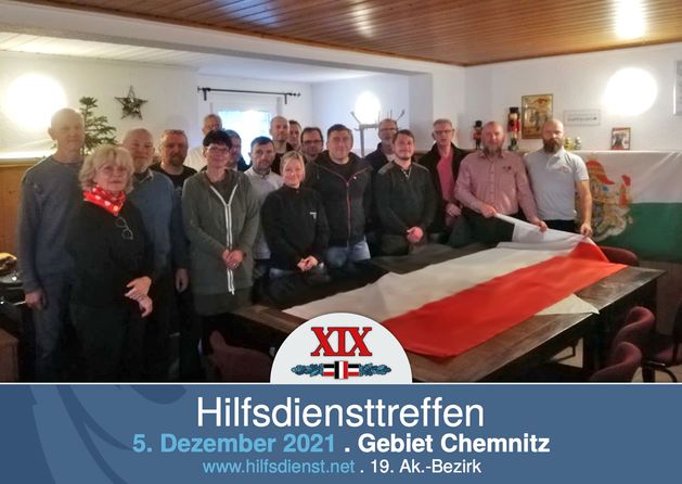 Hilfsdiensttreffen am 105ten Jahrestag des VHD-Gesetzes.