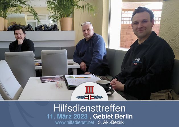 Hilfsdiensttreffen des III. Ak.-Bezirks im Süden von Brandenburg.