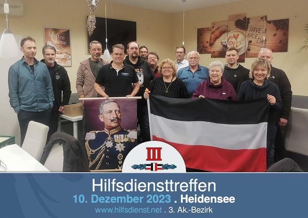 Hilfsdiensttreffen in Heidesee.