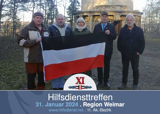 Spontanes Hilfsdiensttreffen am Bismarckturm.