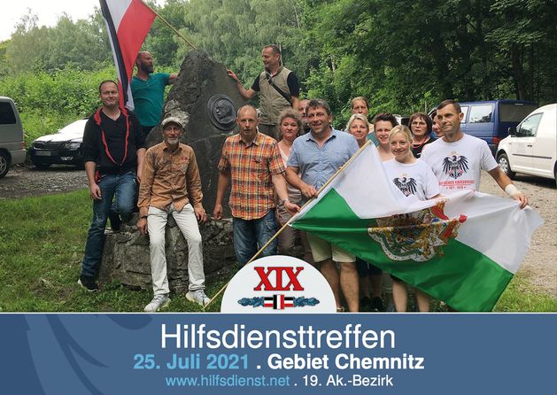 VHD-Treffen des Gebietes Chemnitz im sagenumwobenen Poppenwald.