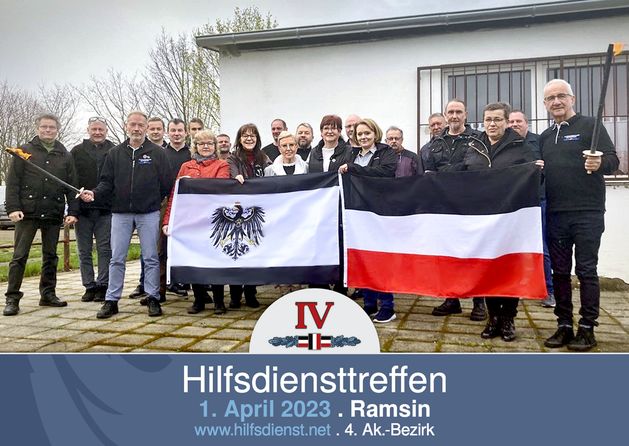 Hilfsdiensttreffen am 01.April 2023 in Ramsin.