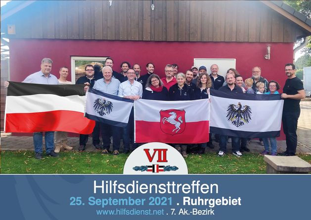 10. Hilfsdiensttreffen des VII. Armeekorpsbezirks im Ruhrgebiet.