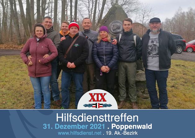 Hilfsdiensttreffen zum Jahresabschluß im sagenhaften Poppenwald.