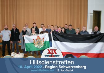 Hilfsdiensttreffen des Gebiets Chemnitz im Erzgebirge.