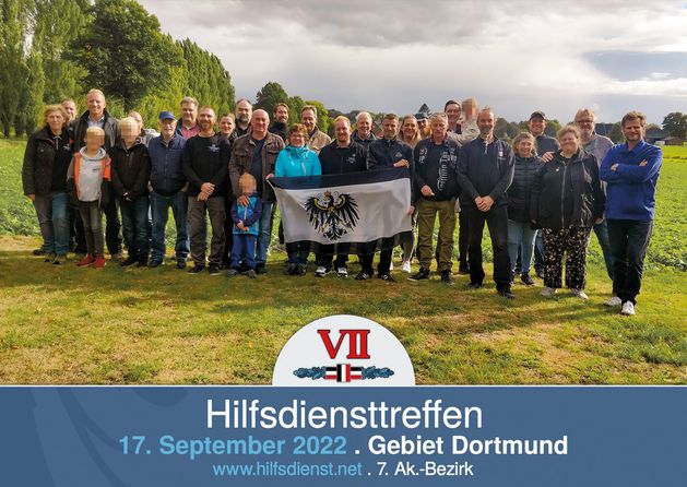 Hilfsdiensttreffen im Gebiet Dortmund der Provinz Westfalen.