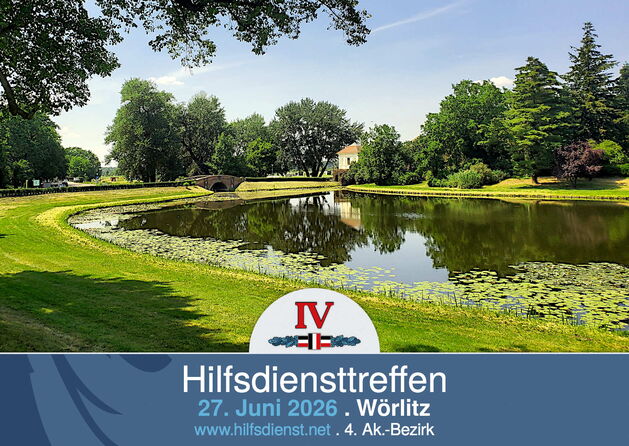 Hilfsdiensttreffen Wörlitz.