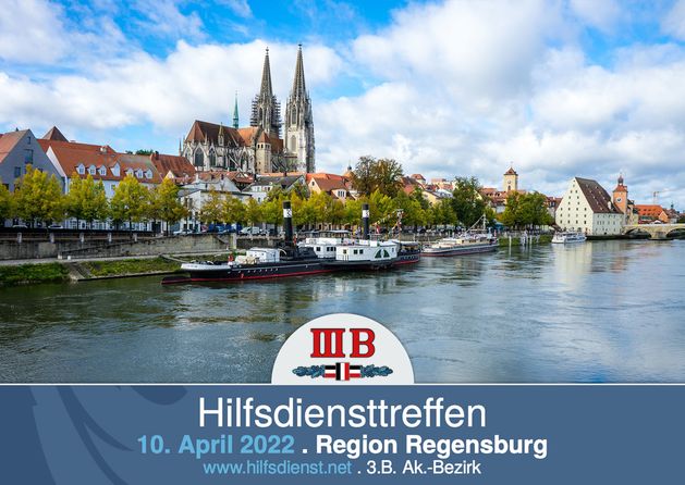 Regionales Hilfsdiensttreffen in Regensburg.