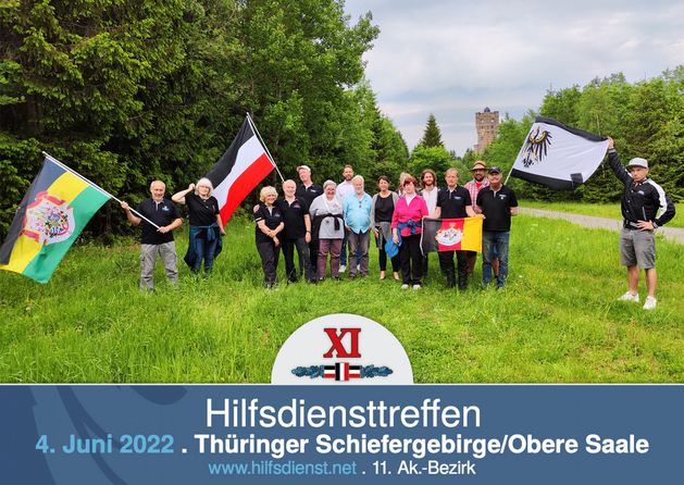 18. Hilfsdiensttreffen des XI. Ak.-Bezirks im Herzogtum Sachsen-Meiningen.