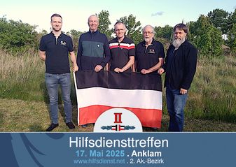 32. Hilfsdiensttreffen in der Region Anklam.