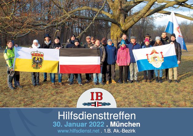 13. Hilfsdiensttreffen im Englischen Garten in München.