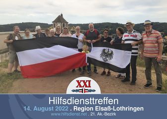 Erstes Hilfsdiensttreffen im Reichsland Elsaß-Lothringen.