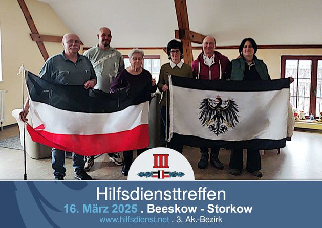 Lehrreiches Hilfsdiensttreffen.
