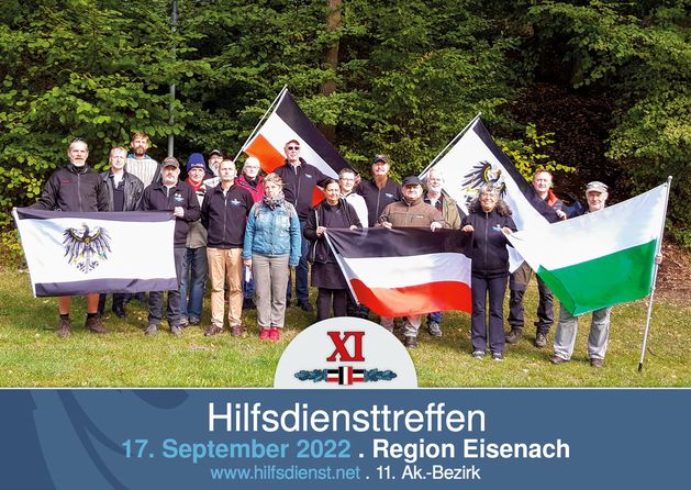 Sommerfest des XI. Ak.-Bezirks in der Region Eisenach.