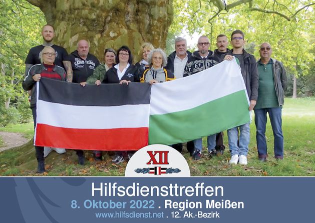 Hilfsdiensttreffen unter den 7-Eichen.