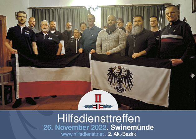 14. Hilfsdiensttreffen in der Region Swinemünde.