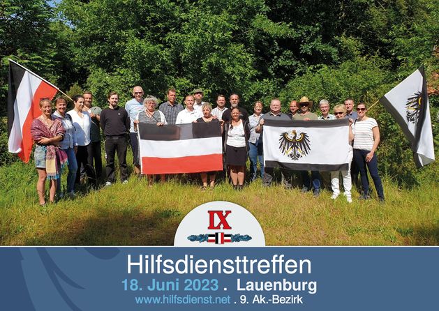 Besuch des Hilfsdiensttreffens im II. Ak.-Bezirk.