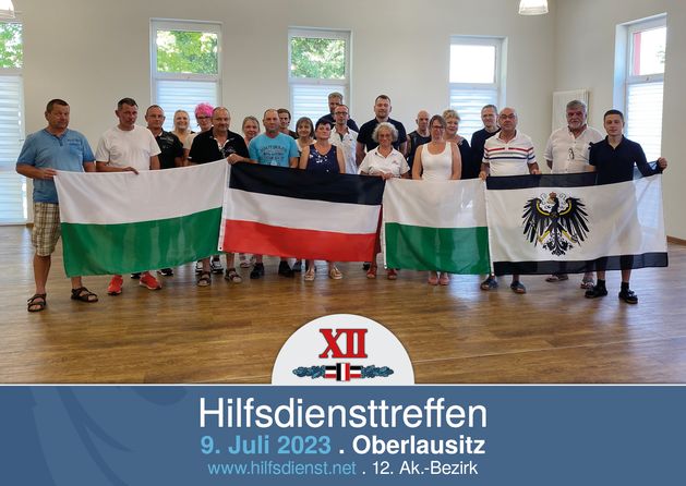 Hilfsdiensttreffen im XII. Ak.-Bezirk.